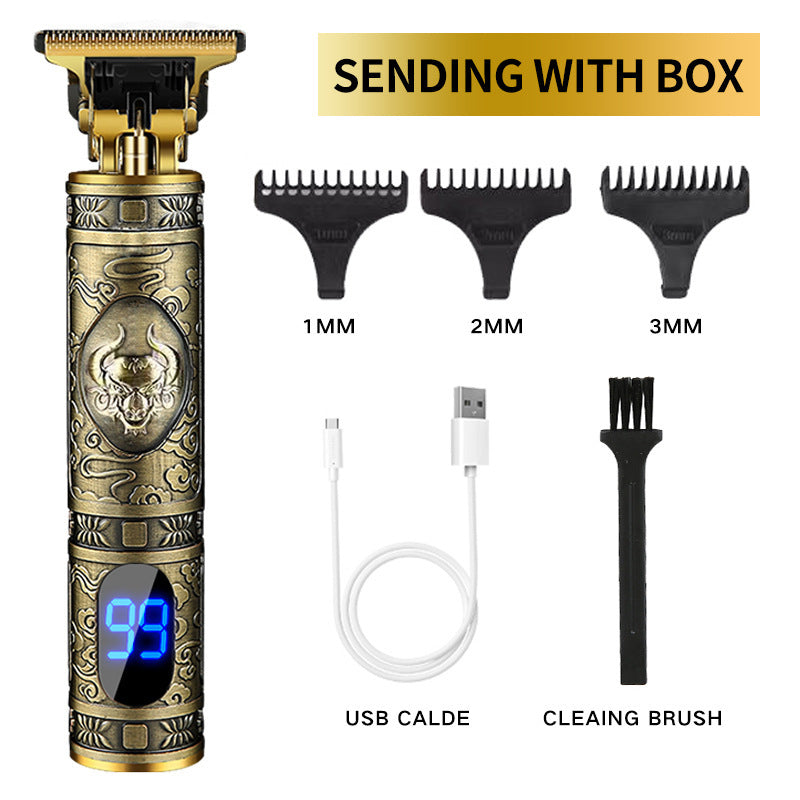 Electric Hair Clipper, Electric Hair Clipper, Oil Head Engraving Razor Electric Hair Clipper, Electric Hair Clipper, Oil Head Engraving Razor